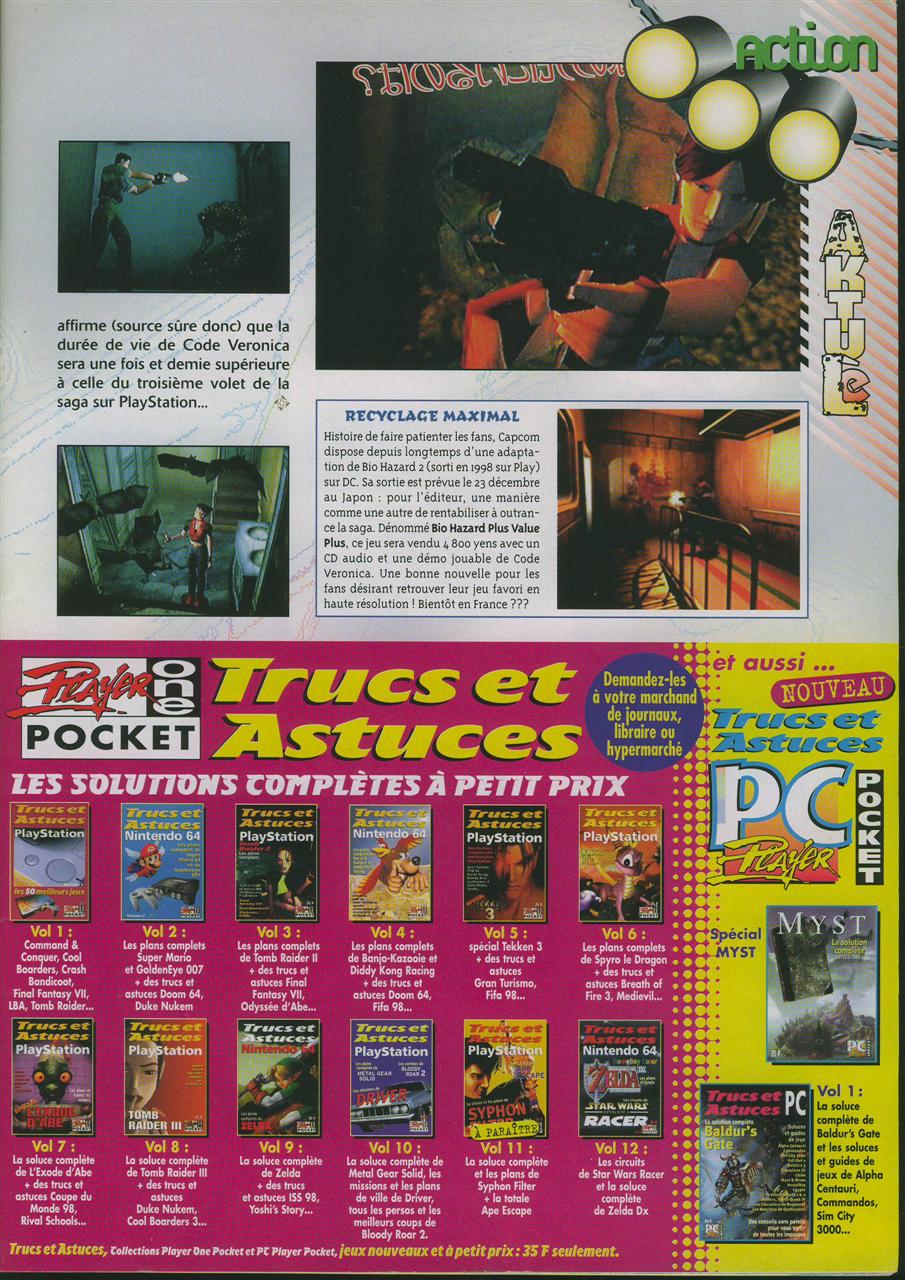 Resident Evil : Code Veronica (Dreamcast Player #1) - p2